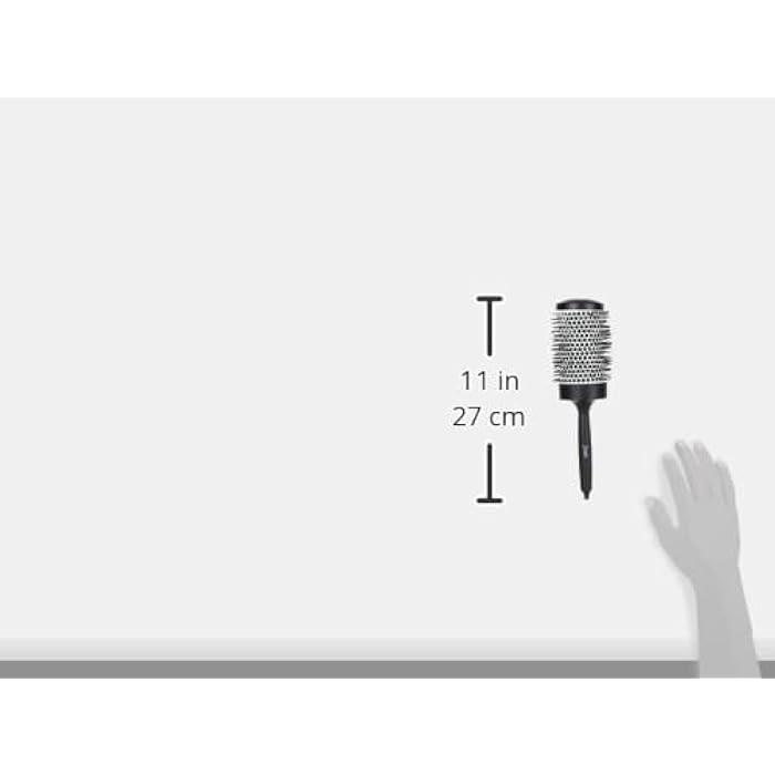 Sonata straightener brush size 1 black and white - Image 4